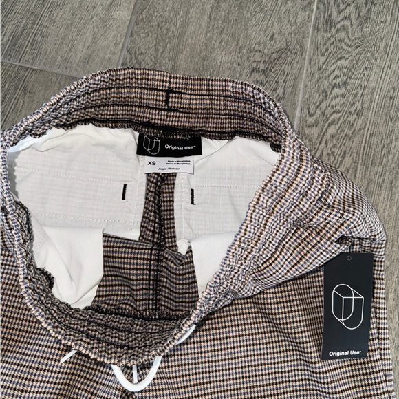 Adult tapered woven joggers original use brown xs - Picture 6 of 11